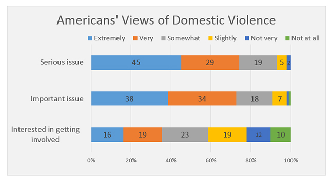 Americans' Views of Domestic Violence